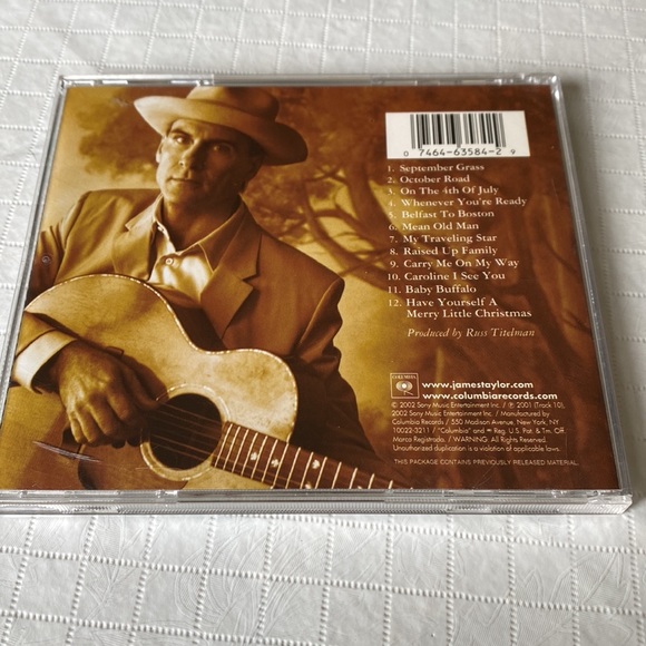 🎶PRICING🎶 James Taylor October Road Music CD - Picture 4 of 6